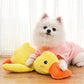 Plush Dog Toy, Durable and Bite-Resistant, with Sound to Keep Dogs Entertained and Relieve Boredom, Duck Shaped Toy for Comforting and Sleeping, Suitable for All Breeds, Quacks like Real Duck LATEST