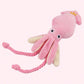 Supet 1Pc Interactive Plush Octopus Shaped Pet Toy with Rope for Cats and Dogs LATEST