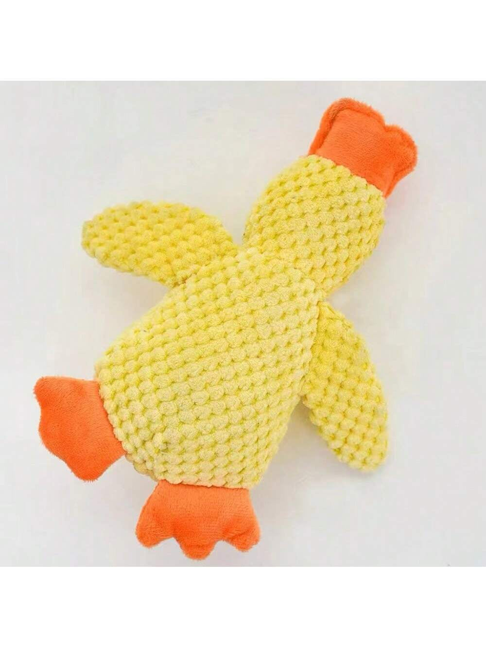 Plush Dog Toy, Durable and Bite-Resistant, with Sound to Keep Dogs Entertained and Relieve Boredom, Duck Shaped Toy for Comforting and Sleeping, Suitable for All Breeds, Quacks like Real Duck LATEST