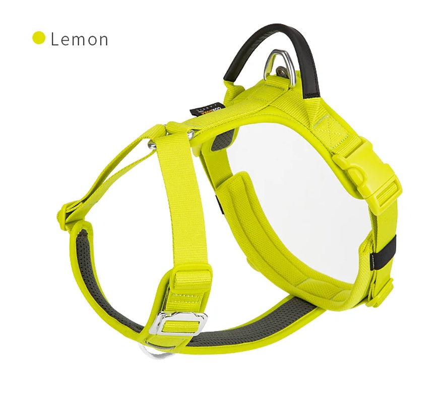 Pet Harness No Pull Nylon Reflective Dog Harness Adjustable Comfortable Control Walking Running Accessories LATEST