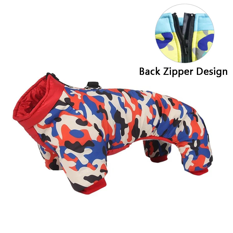 Winter Warm Thicken Pet Dog Jacket Waterproof Dog Clothes for Small Medium Dogs Puppy Coat Chihuahua French Bulldog Pug Clothing LATEST