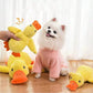 Plush Dog Toy, Durable and Bite-Resistant, with Sound to Keep Dogs Entertained and Relieve Boredom, Duck Shaped Toy for Comforting and Sleeping, Suitable for All Breeds, Quacks like Real Duck LATEST