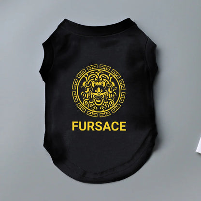 Fursace Dog Summer Puppy Designer Inspired Singlet Clothes Cotton Small Medium Chihuahua Frenchie Yorkie Funny Fashion Vest