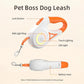 Pet Boss 3M Automatic Retractable LED Dog Leash Retractable Roulette Collar for Dog Adjustable Durable Walking Hiking Dog Leash