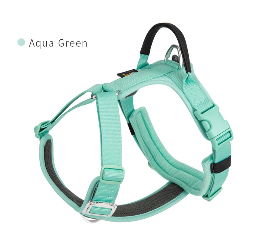 Pet Harness No Pull Nylon Reflective Dog Harness Adjustable Comfortable Control Walking Running Accessories LATEST