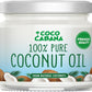 100% Pure Coconut Oil 300Ml , Vegan Gluten & Dairy Free, Natural Beauty Product, Skin & Hair, Cooking