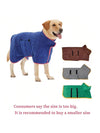 1Pc Pet Absorbent Bathrobe, Quick-Drying Towel for Dogs, Cats or Other Animals