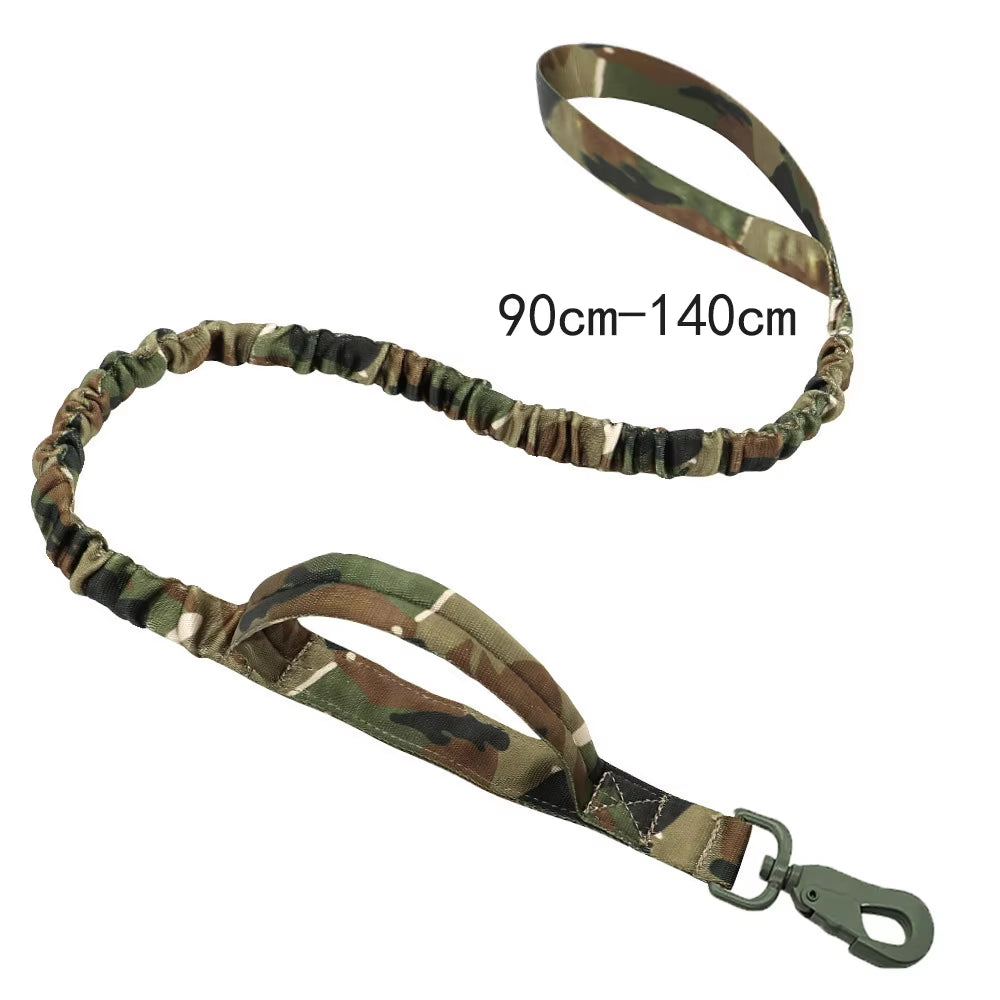 Tactical Dog Collar Military Adjustable Duarable Nylon Lead for Medium Large Walking Training Pet Accessory Breakaway Leash Rope LATEST