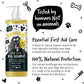 Dog Shampoo for Itchy Skin Antibacterial and Antifungal Natural Medicated Safe Sensitive Formula - Fast Absorbing Skin Cooling First Aid Relief for Cuts Grazes Skin Irritation