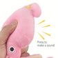 Supet 1Pc Interactive Plush Octopus Shaped Pet Toy with Rope for Cats and Dogs LATEST