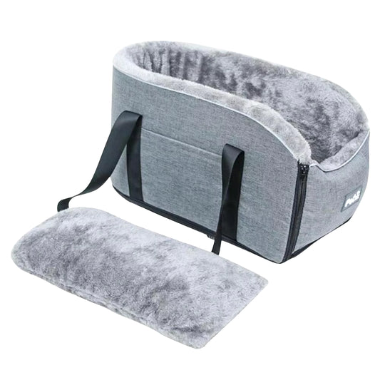 Portable Pet Dog Car Seat Central Control Nonslip Kennel Bed for Dog Cat Travel Accessories Dog Carriers Safety Car Armrest Box