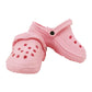 4Pcs Pet Outdoor Shoes Dog Slippers Wear Resistant Breathable Croc Hole Beach Shoes Summer Lovely Slipper Pet Shoes