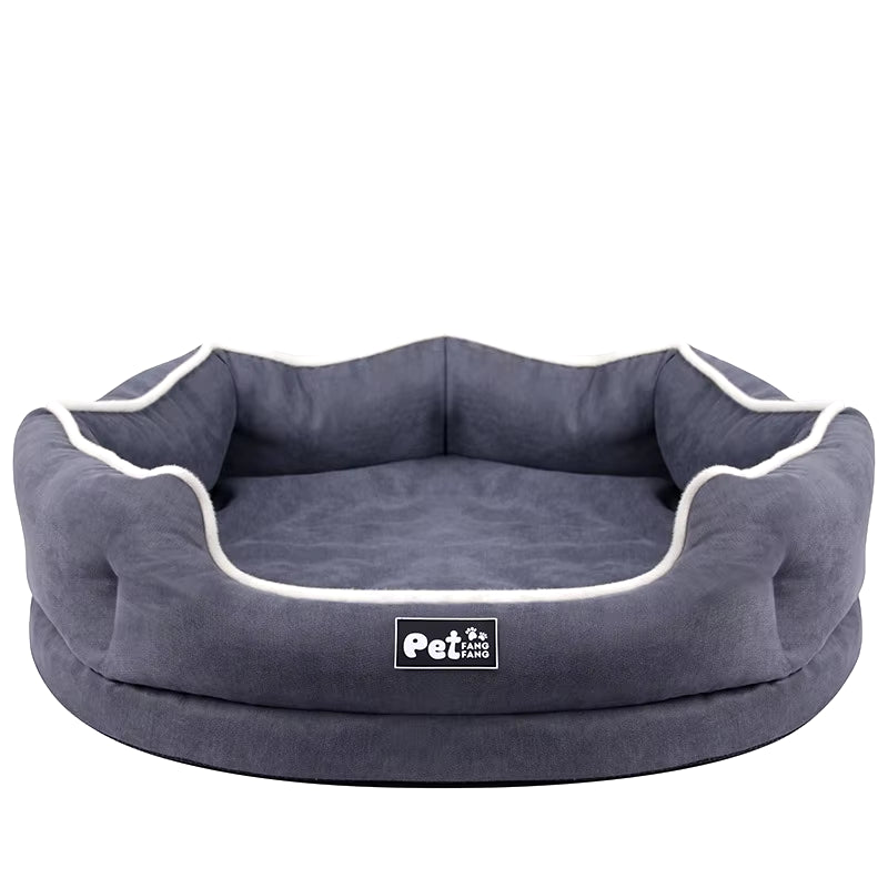 New Dog Cat Bed Solid Design Removable and Washable Autumn/Winter Warm Pet Bed