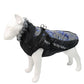 Waterproof Large Dog Clothes Winter Dog Coat with Harness Furry Collar Warm Pet Clothing Big Dog Jacket Labrador Bulldog Costume LATEST